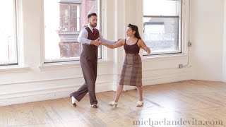 Lindy Hop Lesson Tuck Turn That Travels [upl. by Claud]