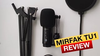 USB Condenser Microphone for Streaming the New Macs Setup OBS  Mirfak Audio TU1 Review [upl. by Terryl]