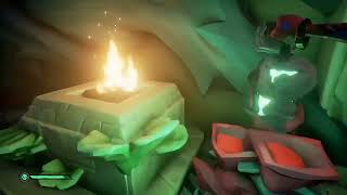 How to get a chest of Tribute in under 5 minutes Shrine of Ancient Tears  Sea Of Thieves [upl. by Eseuqram]