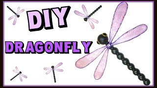 Dragonfly with Resin Wings Home Decor DIY Project  Craft Klatch [upl. by Anoval242]