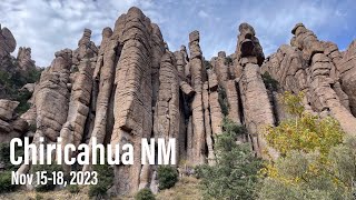 Chiricahua National Monument  Nov 1518 2023 [upl. by Yodlem594]