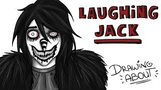 LAUGHING JACK  Draw My Life Creepypasta [upl. by Annovoj]