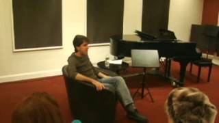 A Songwriting Master Class with Jason Robert Brown [upl. by Sinnej]