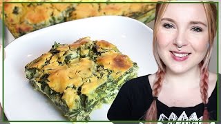 VEGANE SPINATLASAGNE  der Klassiker rein pflanzlich amp mit frischem Spinat [upl. by Malcolm524]