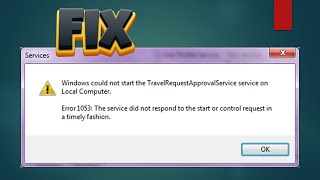 Fix Error 1053 the Service Did Not Respond to the Start or Control Request in a Timely Fashion [upl. by Lleihsad]