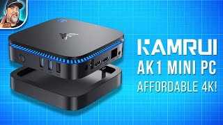 Kamrui AK1 Mini PC Review  Awesome 4K Mini PC [upl. by Carma]