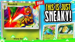 RELENTLESS FAST DAMAGE with this Beedrill Grass Deck  Pokemon TCG Pocket Gameplay [upl. by Ikim656]