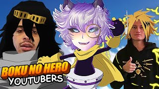 BOKU NO HERO YOUTUBERS  ft TsukiUraya [upl. by Okkin927]