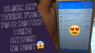 How to block users on my wifi using Android  No root [upl. by Olimac]