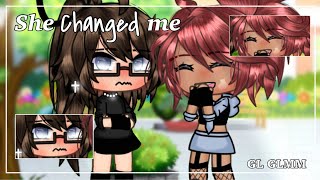 She changed me🖇  Lesbian Glmm  GL Love Story  GachaLife Mini Movie [upl. by Haidebez239]