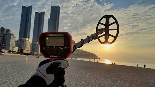 MineLab VANQUISH 540 ProPack South Korea Beach Test Review l Metal Detecting Korea 56 [upl. by Pallas172]