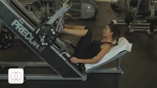 Angled Leg Press Precor Discovery Strength [upl. by Trah]