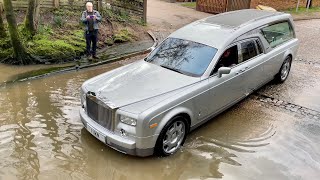 Rufford Ford  part 69 including a rolls Royce hearse ￼￼￼ [upl. by Anirres]