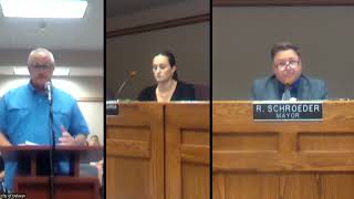 City of Delavan Council Meeting  July 23 2024 [upl. by Kiryt]