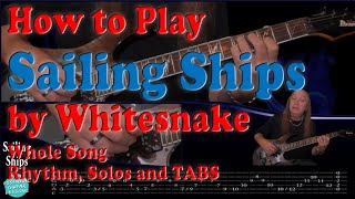 How To Play Sailing Ships On Guitar [upl. by Studnia]