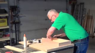 Building A Simple Cabinet Drawer [upl. by Tecu]