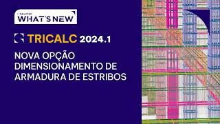 Graitec TRICALC 20241 Nova opção dimensionamento de armadura de estribos [upl. by Frazer588]