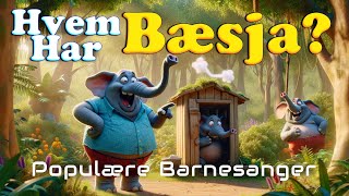 Hvem Har Bæsja 💩😂  Populære Barnesanger  Barneforlaget [upl. by Neu]