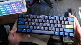 Unboxing Ducky One 3 Mini Daybreak and stock sound test [upl. by Ailenroc]