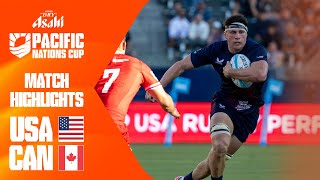 North American CLASSIC 🤩  USA v Canada  Asahi Super Dry Pacific Nations Cup  Match Highlights [upl. by Townsend]