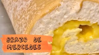 How to make Brazo De Mercedes  Baked Brazo de Mercedes  Filipino Dessert [upl. by Alecram527]