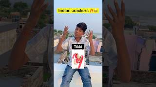 Indian crackers on Diwali 🪔🤣 shorts mrvilayati youtubeshorts crackers diwali funnyshorts [upl. by Einaeg]