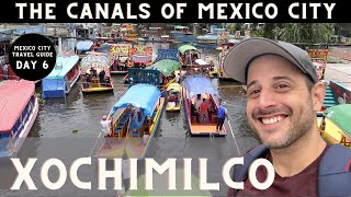 XOCHIMILCO 4K The Canals of Mexico City Mexico City Travel Guide Day 6 [upl. by Munshi]