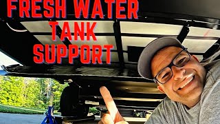 Easy Fresh Water Tank Support Rockwood Mini Lite rvlife werv rockwood [upl. by De Witt881]