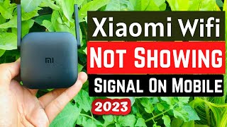 How To Fix Xiaomi Wifi Range Extender Pro  Not Showing Signal On Mobile [upl. by Westfall]