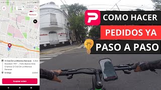 Cómo Hacer Mi Primer Entrega en Pedidos Ya  Paso a Paso  ¡Secretos para Ser el Mejor Rider [upl. by Ahsaet]