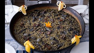 Paella valenciana de habas y alcachofas la auténtica paella valenciana de invierno y primavera [upl. by Melburn]