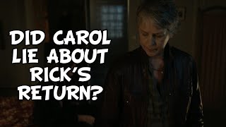 The Walking Dead Daryl Dixon Season 2 ‘Carol Lying About Finding Rick Grimes’ QampA [upl. by Atsuj]