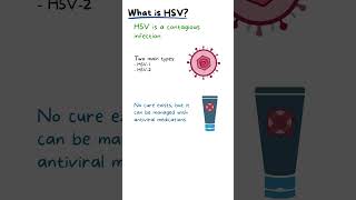 HERPES SIMPLEX VIRUS EXPLAINED [upl. by Dnomayd108]