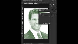 Halftone portrait effect in Photoshop photoshopeffects photoshop photoshopedit [upl. by Putscher779]