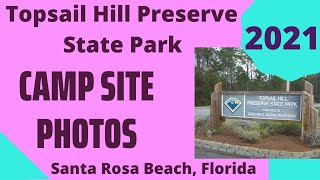 Topsail Hill Preserve State Park Camp Site Photos [upl. by Ainehs]