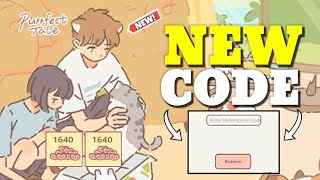 NEW PURRFECT TALE REDEEM CODE 23 JUNE 2024  PURRFECT TALE CODES [upl. by Bain]