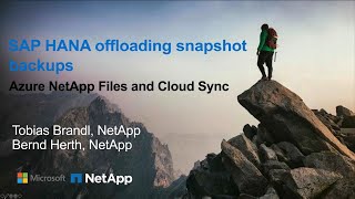 Offloading Snapshot Backups in SAP HANA on Azure NetApp Files [upl. by Sigvard]