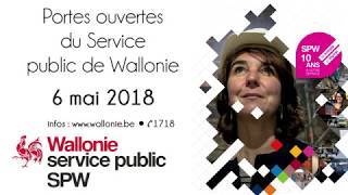 Participez aux portes ouvertes du SPW le 6 mai 2018 [upl. by Oeht507]