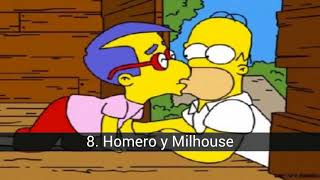 The best kiss of Homer Simpson [upl. by Ariam]