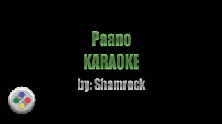 Shamrock Paano Karaoke [upl. by Ailaro]