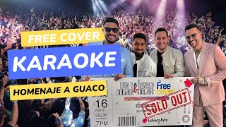 Free Cover quotLos Borjasquot Homenaje a Guaco Karaoke  Ronald Borjas y Luis f Borjas [upl. by Yelekalb]