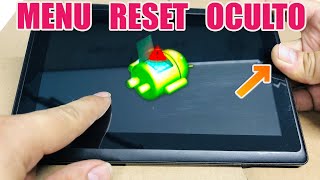 MENÚ ANDROID OCULTO  HARD RESET  REPARACIÓN Y FORMATEO ANDROID [upl. by Mclaurin]