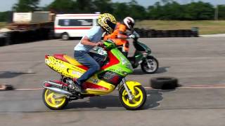 esw 4 Gilera Runner vs Benelli malossi MHR PM tuning [upl. by Gad]