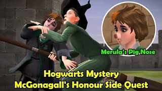 McGonagalls Honour Side Quest Harry Potter Hogwarts Mystery [upl. by Aeikan962]