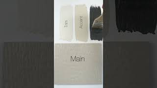 Neutral Exterior Paint Combo SW Accessible Beige SW Shoji White SW Natural Linen SW Iron Ore [upl. by Aiotal145]