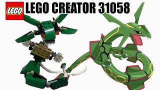 LEGO 31088 CREATOR 3 in 1  The Pokémon Rayquaza  레쿠자 [upl. by Atronna]