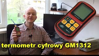 Termometr cyfrowy GM1312 [upl. by Amedeo]