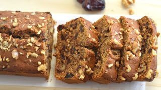 Date cake  Date and walnut cake Recipe [upl. by Naiviv]