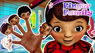 ★ DOC MCSTUFFINS Finger Family Song Nursery Rhyme For Children Babies and Toddlers ★ AnimalSketch ★ [upl. by Ecyt]