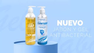 Jabón con Clorhexidina y Gel Antibacterial Yodi Pmu [upl. by Hamitaf808]